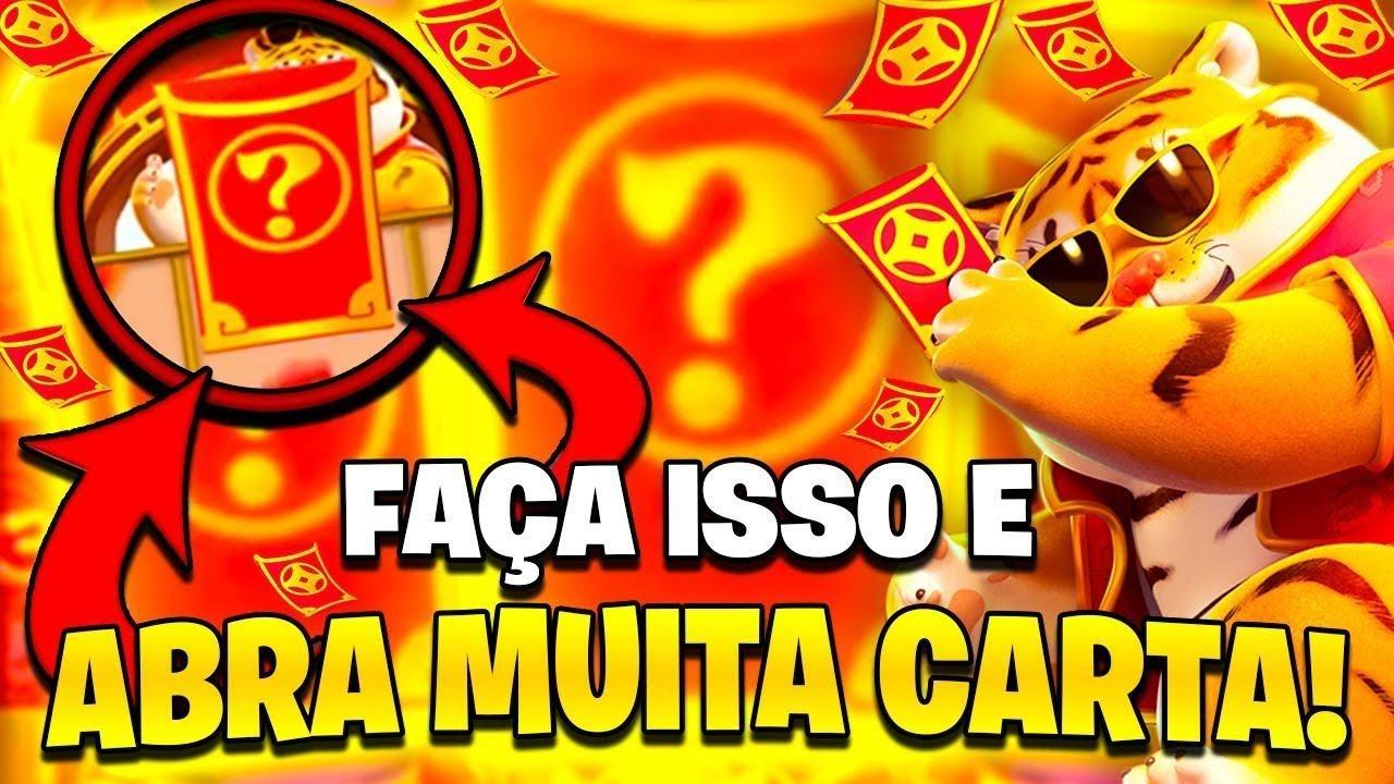 NOVA ESTRATÉGIA PARA SOLTAR MUITA CARTA NO FORTUNE TIGER!! 